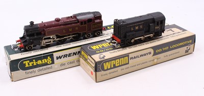 Lot 449 - Two Wrenn 2-rail locos, LMS: W2249 2-6-4 tank...