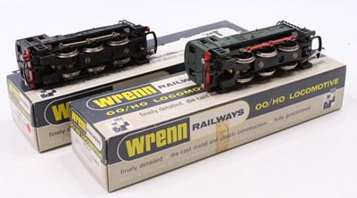 Lot 450 - Two Wrenn 2-rail 0-6-0 diesel shunter locos:...