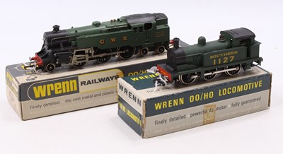 Lot 451 - Two Wrenn 2-rail locos: W2220 2-6-4 tank GWR...