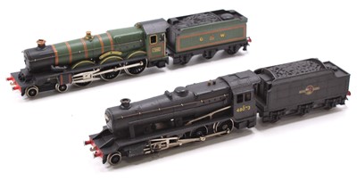 Lot 498 - Two unboxed Wrenn 2-rail locos & tenders:...