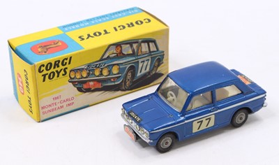 Lot 1189 - A Corgi Toys No. 340 1967 Monte Carlo Sunbeam...