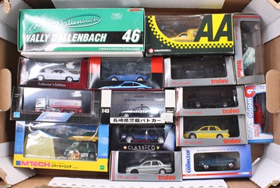 Lot 694 - One tray of mainly 1/43 scale diecast vehicles...