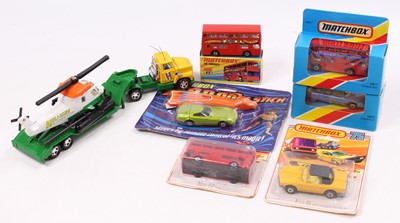 Lot 1483 - Matchbox group of seven models to include;...