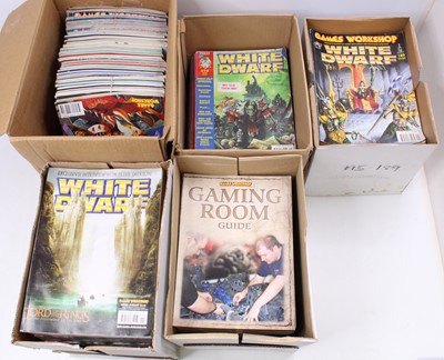 Lot 844 - Five boxes of Warhammer White Dwarf magazines