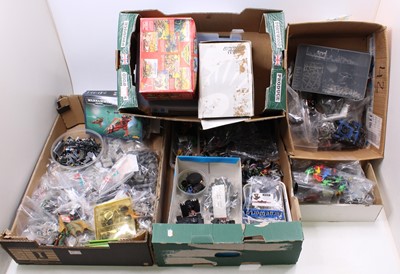 Lot 845 - Four boxes containing loose Warhammer 40K...