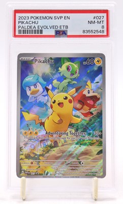 Lot 1867 - A PSA Graded 2023 Pokemon Scarlet / Violet...