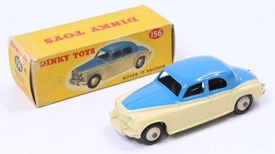 Lot 1260 - Dinky Toys No. 156 Rover 75 saloon, cream...