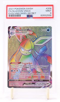 Lot 1864 - A PSA Graded 2021 Pokemon Sword and Shield...