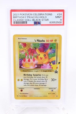 Lot 1859 - A PSA Graded 2021 Pokemon Celebrations...