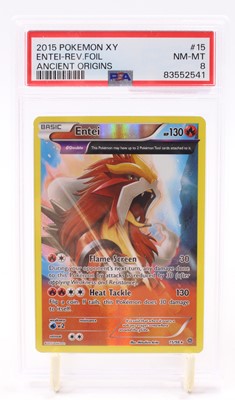 Lot 1852 - A PSA Graded 2015 Pokemon X and Y Ancient...