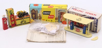 Lot 1790 - A collection of petrol related diecast and...