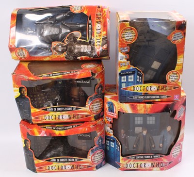 Lot 901 - Doctor Who related action figure sets and...