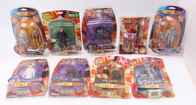 Lot 896 - Nine Doctor Who related action figures by...