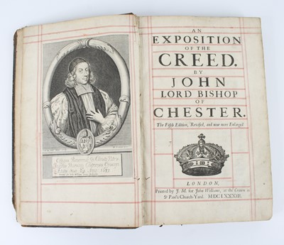 Lot 586 - Pearson, John: An Exposition of the Creed by...