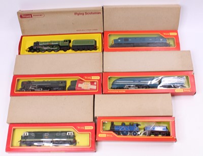 Lot 487 - Six Triang locos, all in original boxes with...