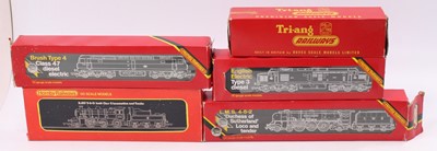 Lot 488 - Five Triang/Hornby locos: R351 EM2 electric Co-...