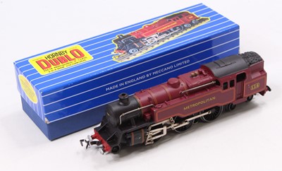 Lot 498 - Hornby-Dublo EDL18 2-6-4 tank loco totally...