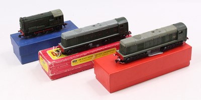 Lot 501 - Three Hornby-Dublo 2-rail diesel locos: Bo-Bo...