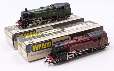 Lot 509 - Two 2-Rail  Wrenn 2-6-4 tank locos: W2219 LMS...