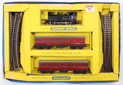 Lot 520 - Hornby-Dublo 2-rail set ref 2009 comprising...