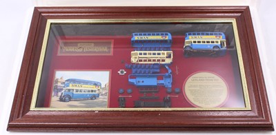 Lot 1533 - A Matchbox Models of Yesteryear framed and...