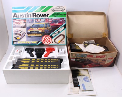 Lot 1842A - A Scalextric boxed and incomplete gift set...