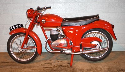 Lot 194 - A 1962 James Cadet 150cc motorcycle,...