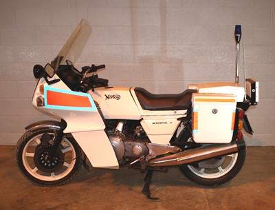 Lot 212 - A 1986 Norton 588cc Police motorcycle, rotary...