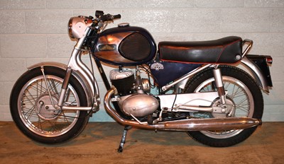 Lot 199 - A 1963 Cotton 197cc motorcycle, Name Tab...