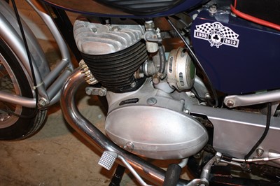 Lot 199 - A 1963 Cotton 197cc motorcycle, Name Tab...
