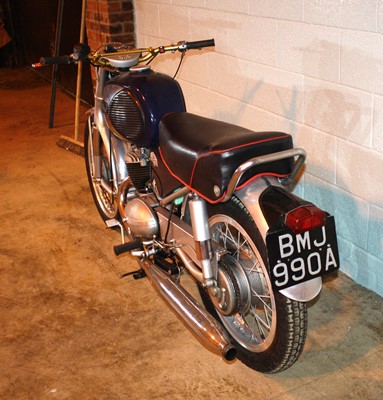 Lot 199 - A 1963 Cotton 197cc motorcycle, Name Tab...