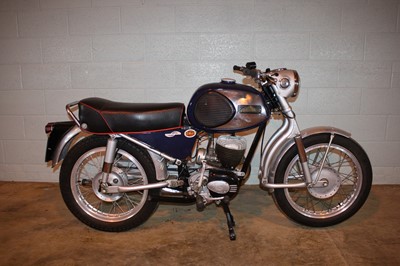 Lot 199 - A 1963 Cotton 197cc motorcycle, Name Tab...