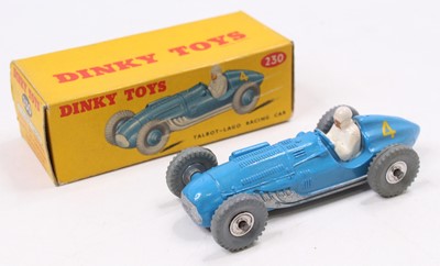 Lot 1259 - A Dinky Toys No. 230 Talbot-Lago racing car...