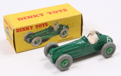 Lot 1257 - A Dinky Toys No. 233 Cooper Bristol racing car,...