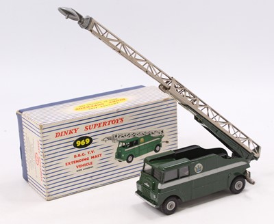 Lot 1325 - A Dinky SuperToys No. 969 BBC TV extending...