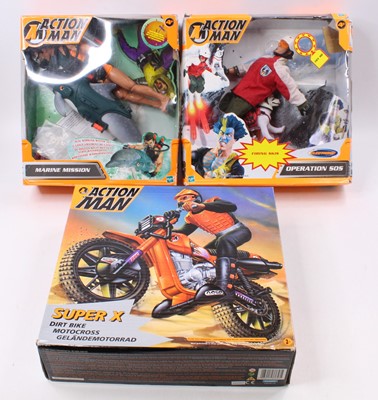 Lot 1533 - Collection of 3 boxed Action Man Sets, to...