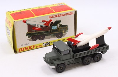 Lot 1372 - A Dinky Toys No. 620 Berliet Missile Launcher,...