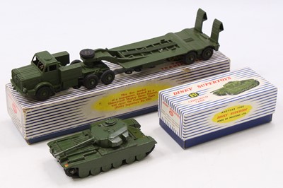 Lot 1434 - A Dinky Toys group of two to include No. 660...