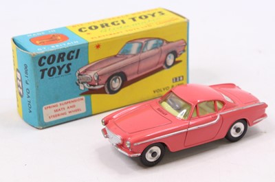 Lot 1171 - A Corgi Toys No. 228 Volvo P1800, comprising...