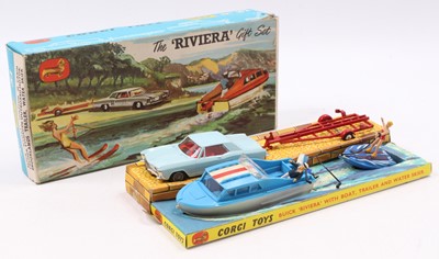 Lot 1198 - A Corgi Toys gift set No. 31 Buick Riveria...