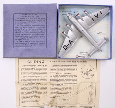 Lot 1359 - Dinky toys No. 62N Junkers Ju 90 Airliner, In...