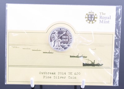 Lot 3492 - United Kingdom, The Royal Mint, Outbreak 2014...