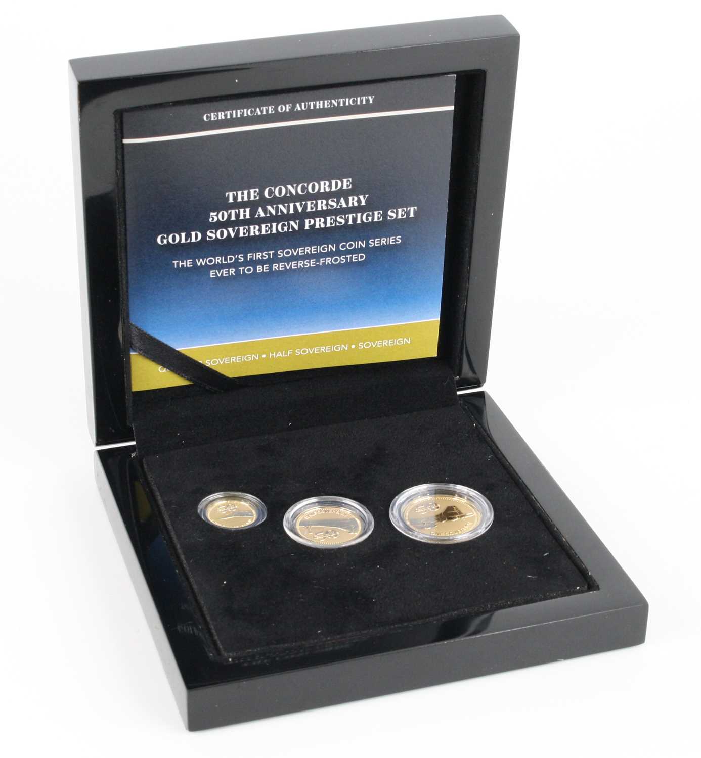 Lot 3073 - Gibraltar, 2019 Concorde 50th Anniversary Gold...