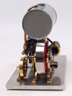 Lot 22 - A scratch built from brass, copper and...