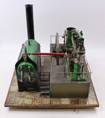 Lot 26 - A very well engineered stationary steam plant,...