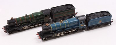 Lot 555 - Two Wrenn 2-rail  locos & tenders, both with...