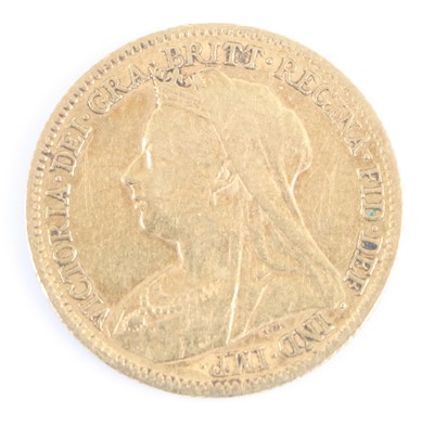 Lot 3340 - Great Britain, 1899 gold half sovereign,...