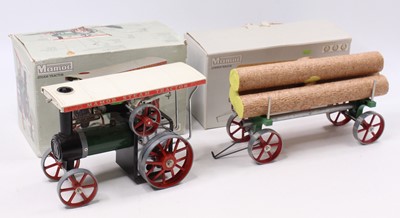 Lot 27 - A Mamod TE1A steam tractor, of usual...
