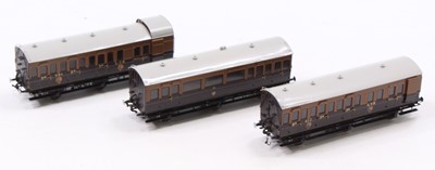 Lot 584 - Three Lancashire & Yorkshire Rly 6-wheeled...