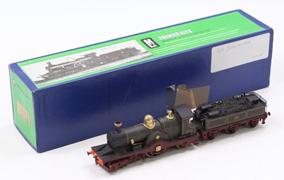 Lot 599 - Premier kit built GWR Dean Single loco &...